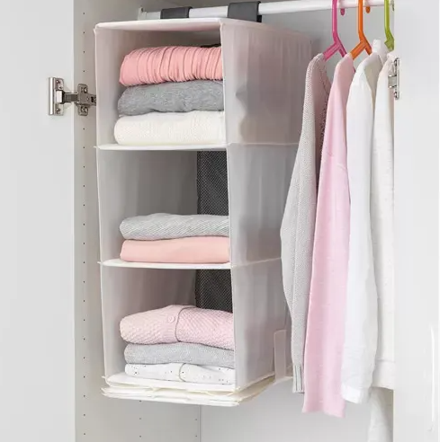 IKEA RASSLA 5格掛袋 售價:74 .9(圖:IKEA)